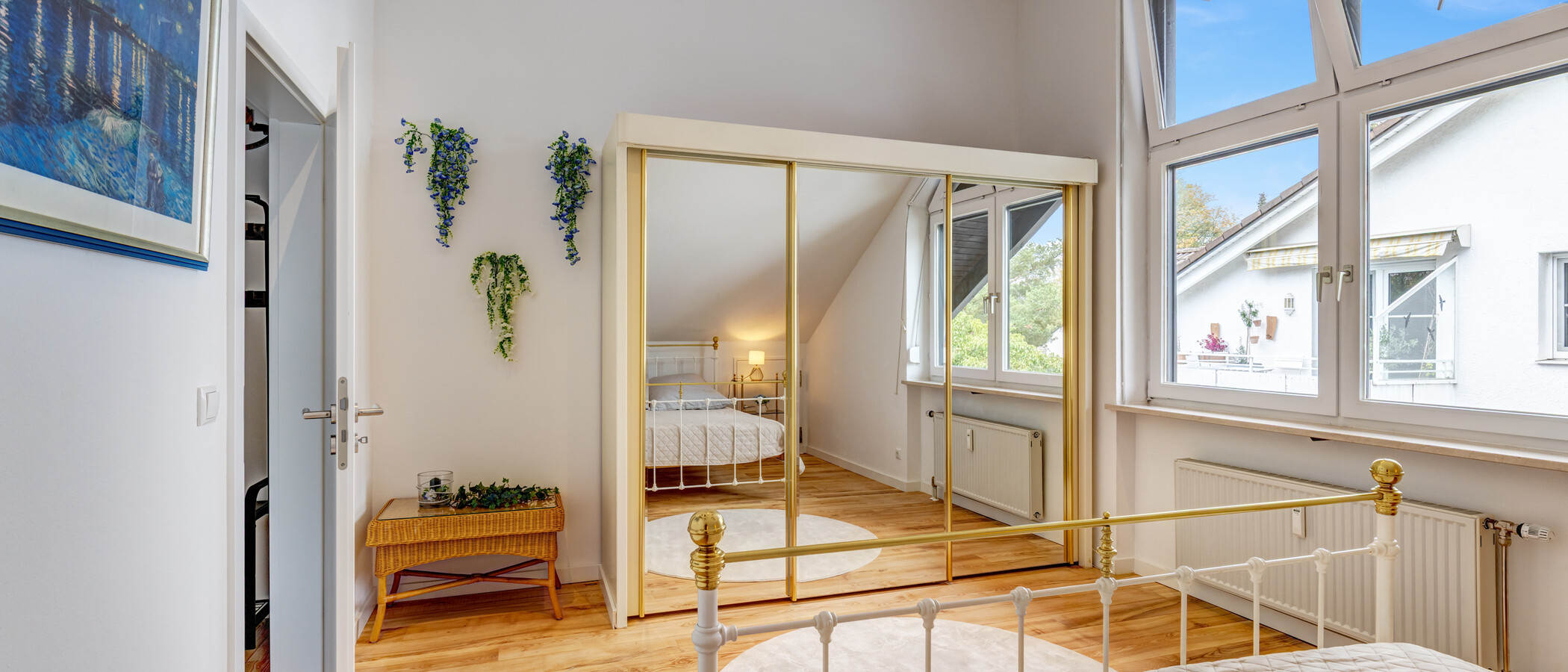 ático München Solln 04 dormitorio 15038