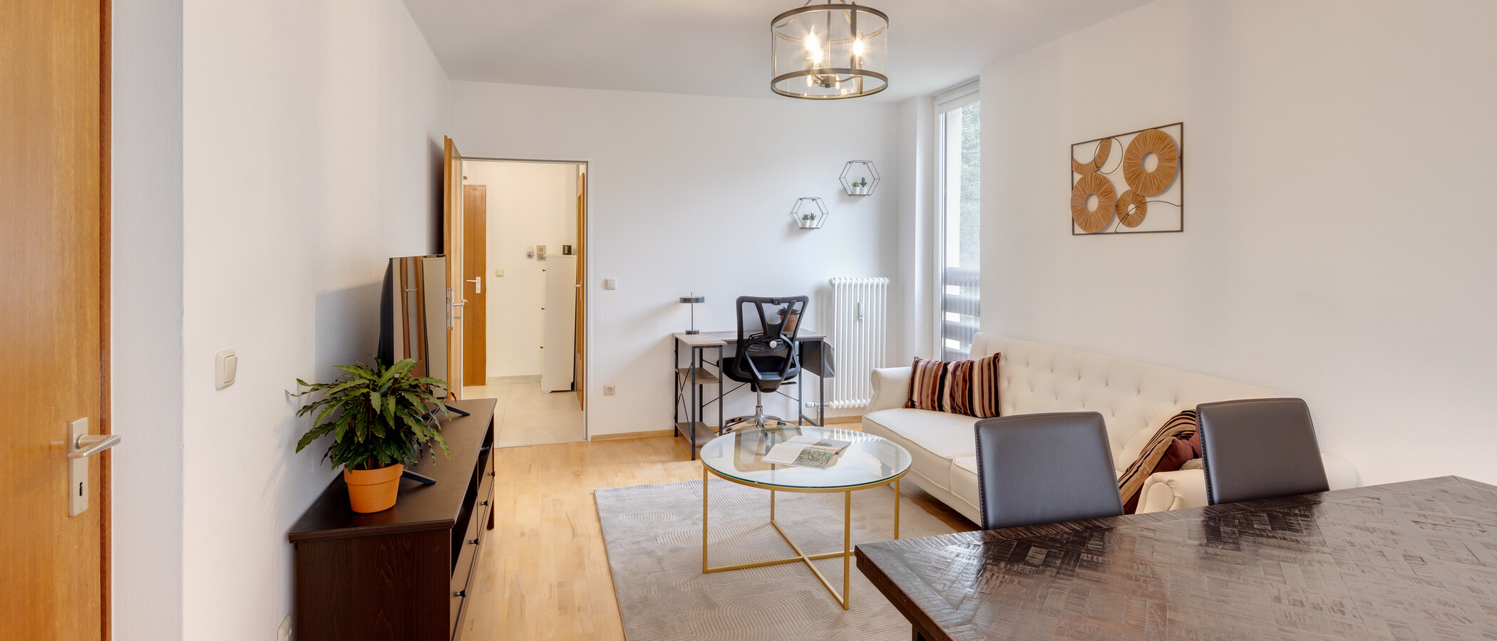 apartamento München Schwabing-West 03 zona de día  15039