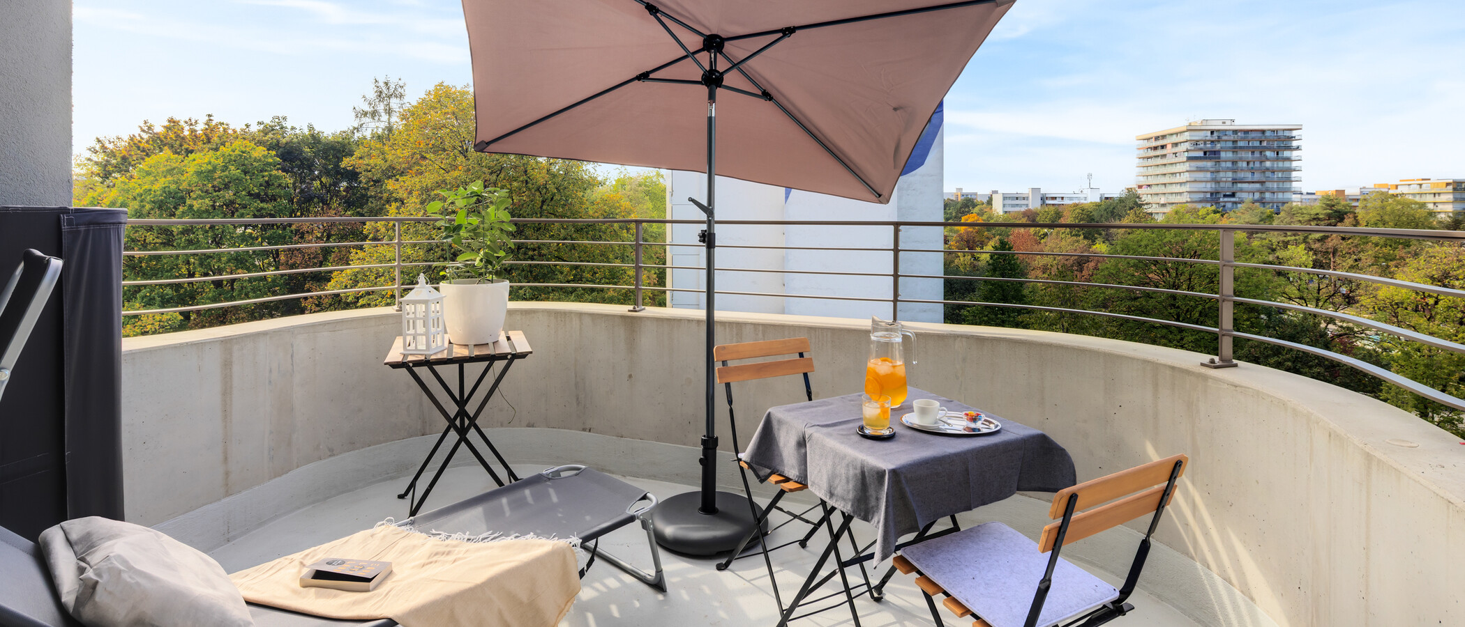 apartamento München Neuperlach 01 balcón 15040
