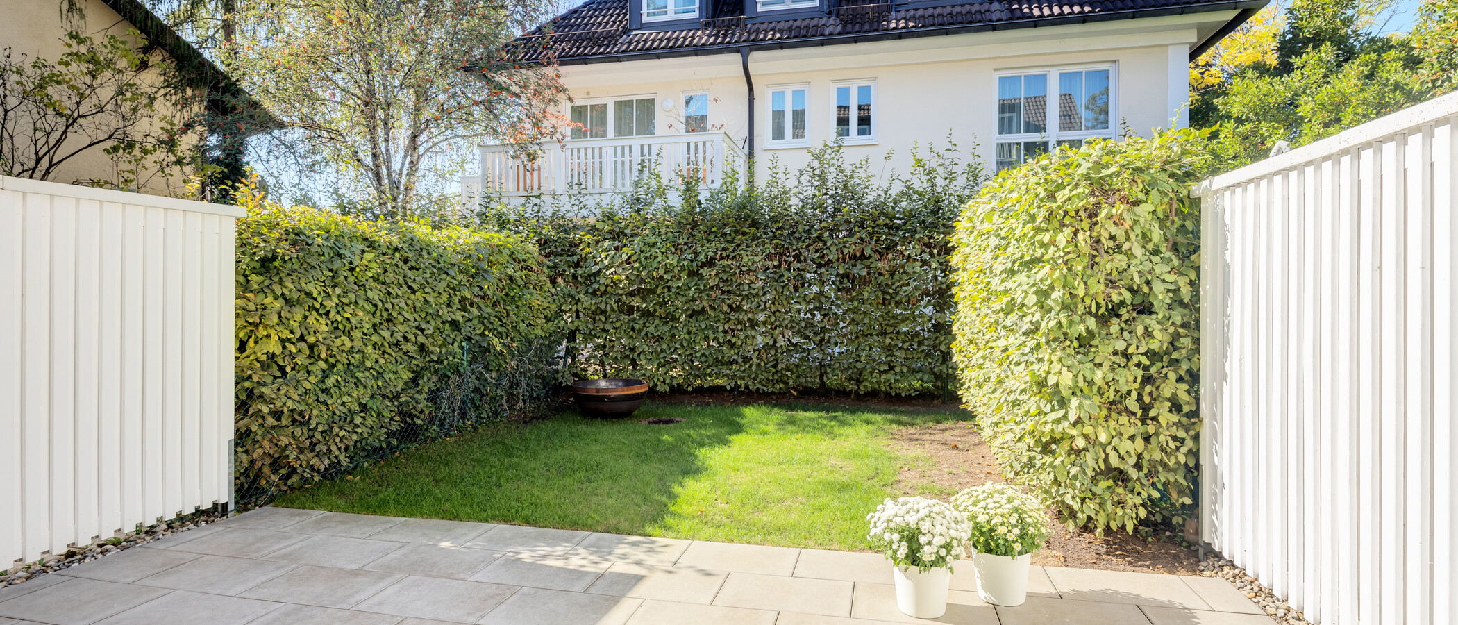 chalet adosado en el medio München Waldtrudering 01 jardín 15041