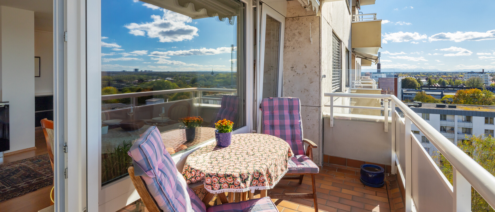 apartamento München Obergiesing 01 balcón 15043