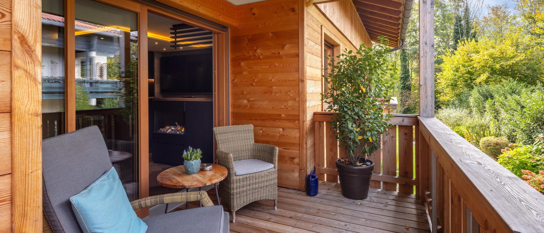 apartamento Gmund am Tegernsee 01 balcón 15045