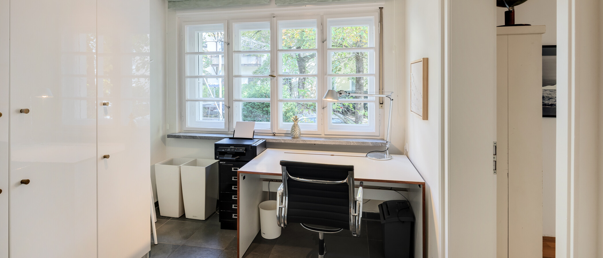 chalet adosado en esquina München Nymphenburg 01 área de trabajo 15047