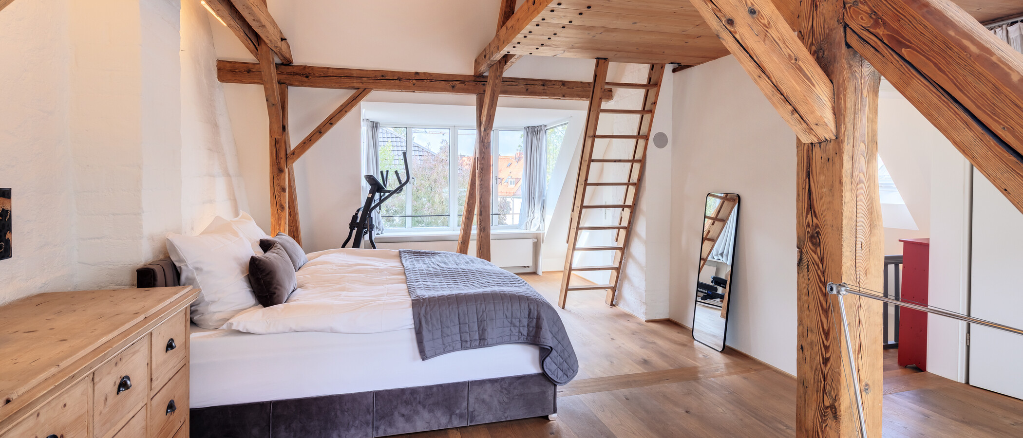 chalet adosado en esquina München Nymphenburg 01 3. dormitorio 15047