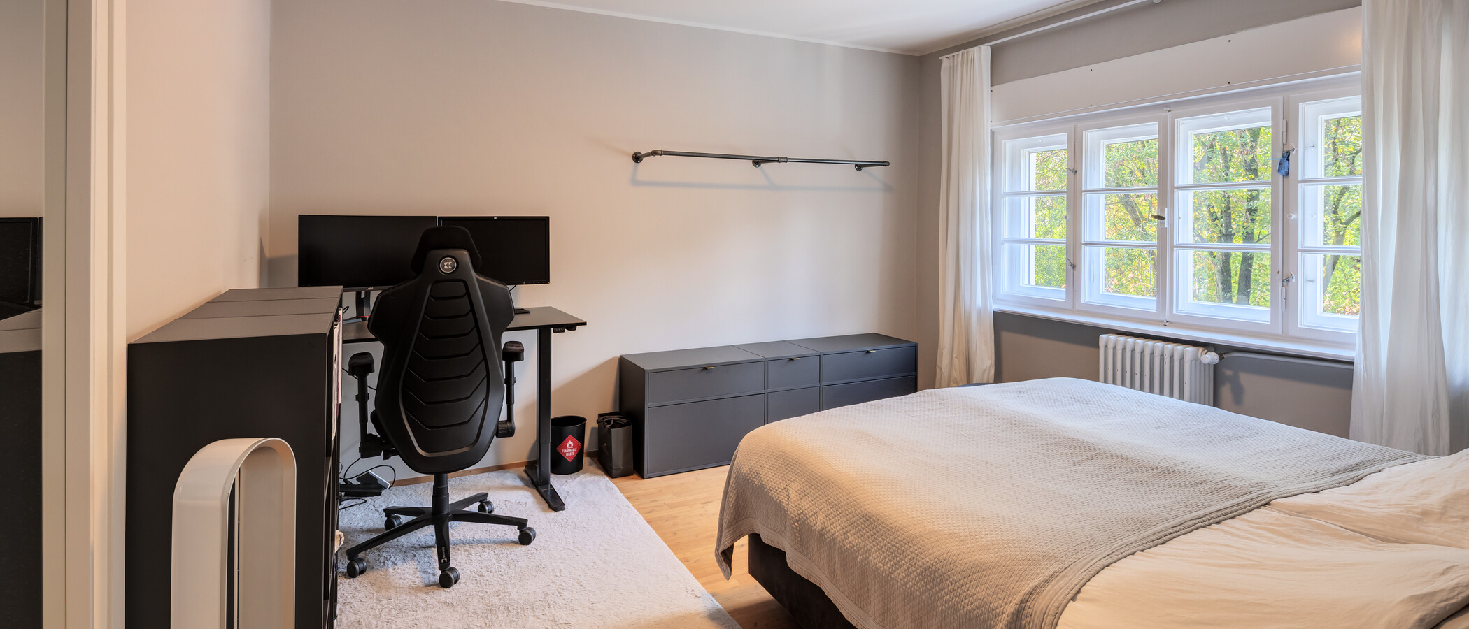 chalet adosado en esquina München Nymphenburg 01 2. dormitorio 15047