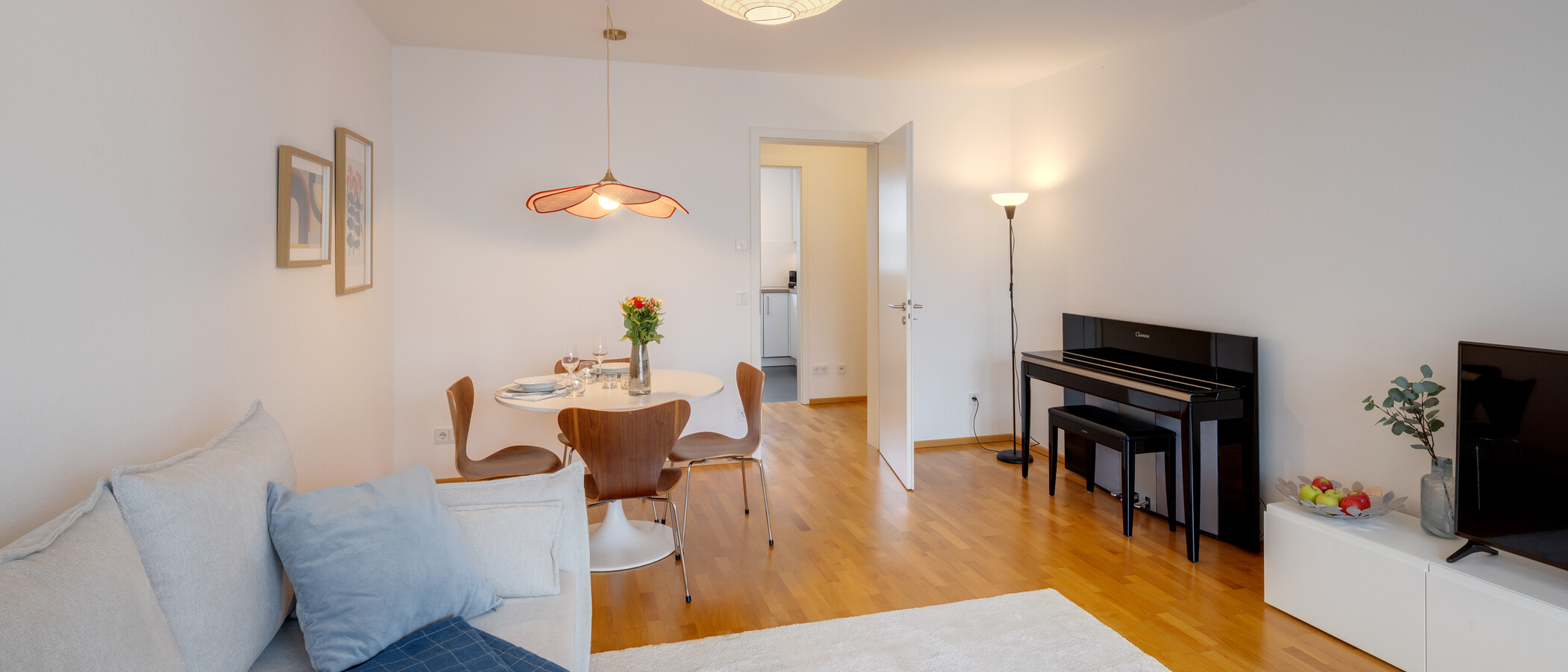 apartamento München Parkstadt Schwabing 03 zona de día  15052