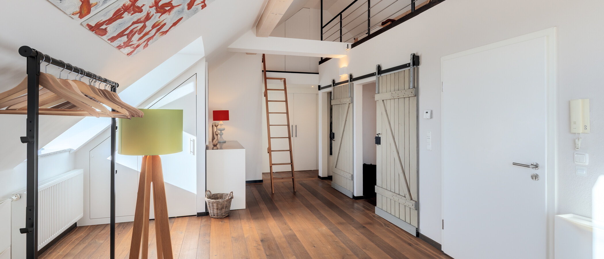 piso con galería München Obergiesing 01 pasillo 15054