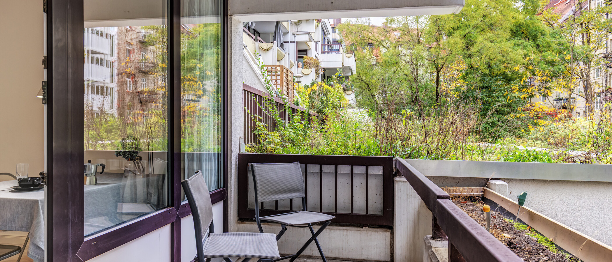 apartamento München Schwabing-West (rund um den Hohenzollernplatz) 01 balcón 15057