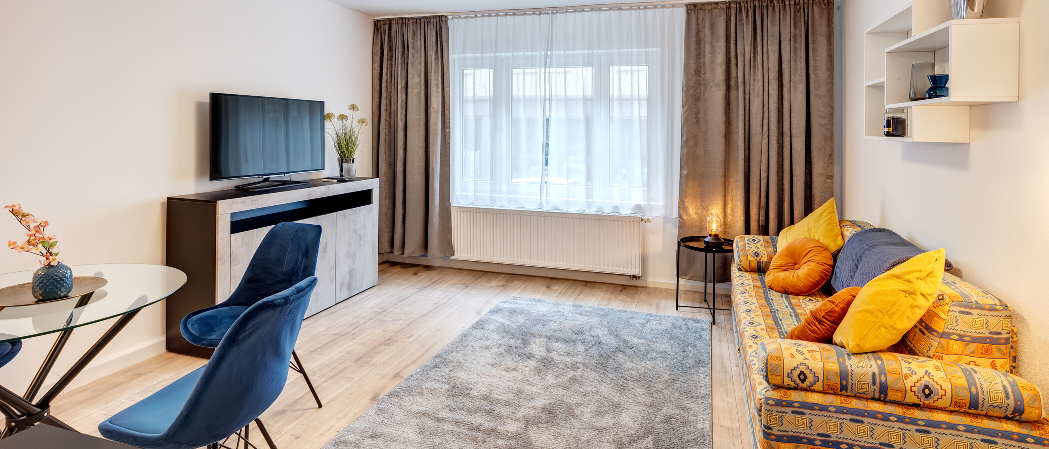 apartamento München Maxvorstadt - Rund um den Josephsplatz 01 sala de estar 1522