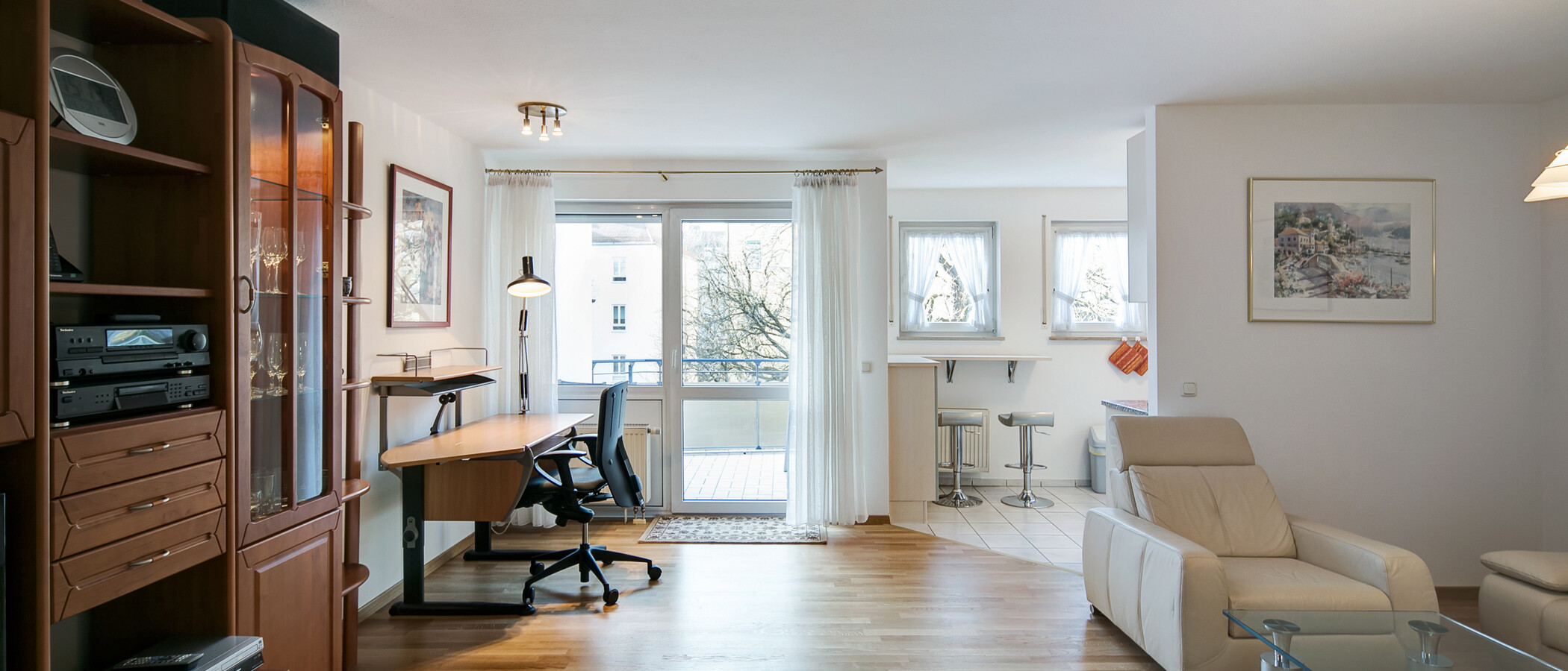 apartamento München Glockenbachviertel 04 salón 1531