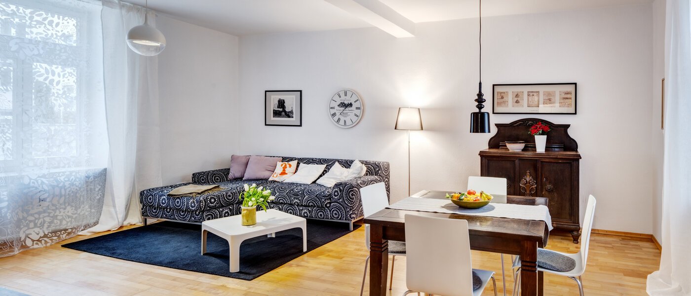 apartamento München Neuhausen 01 sala de estar 1537