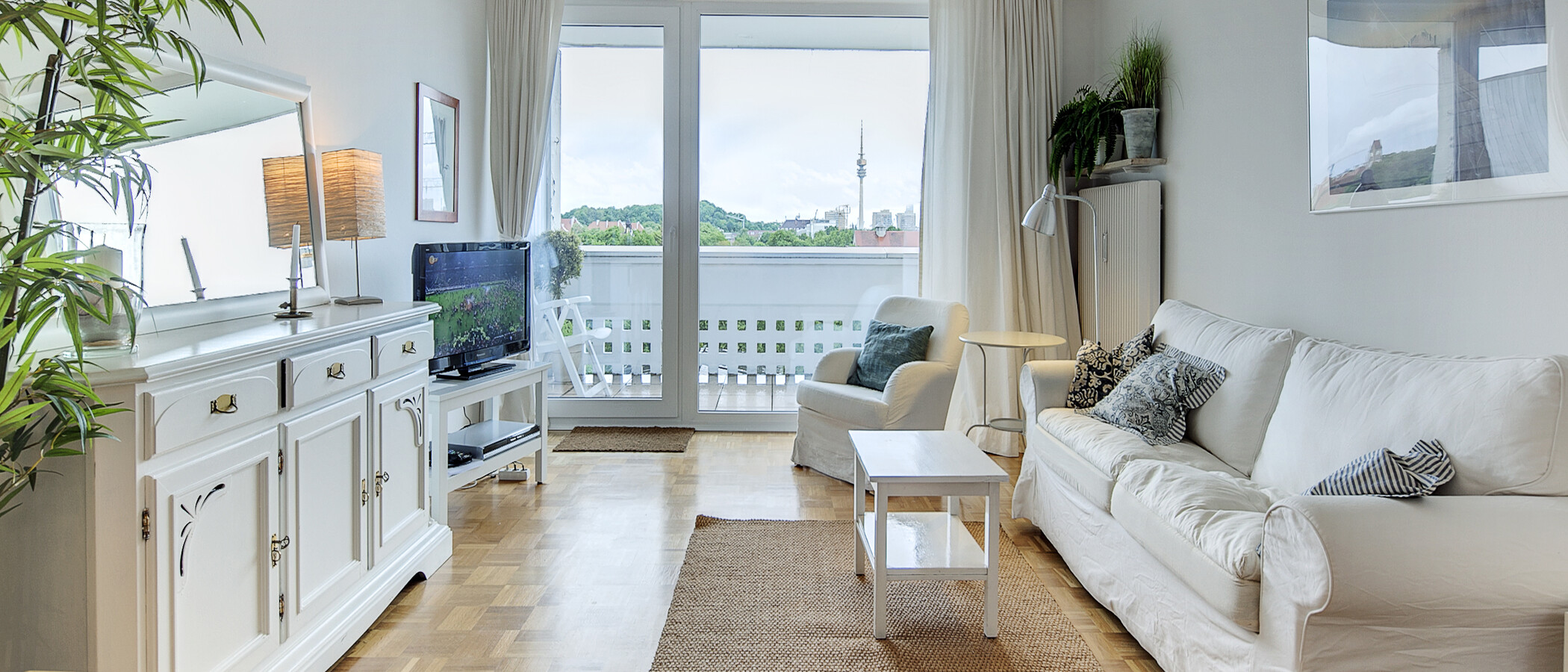 apartamento München Schwabing-Nord (zw. Belgrad- & Leopoldstraße) 02 salón 1541