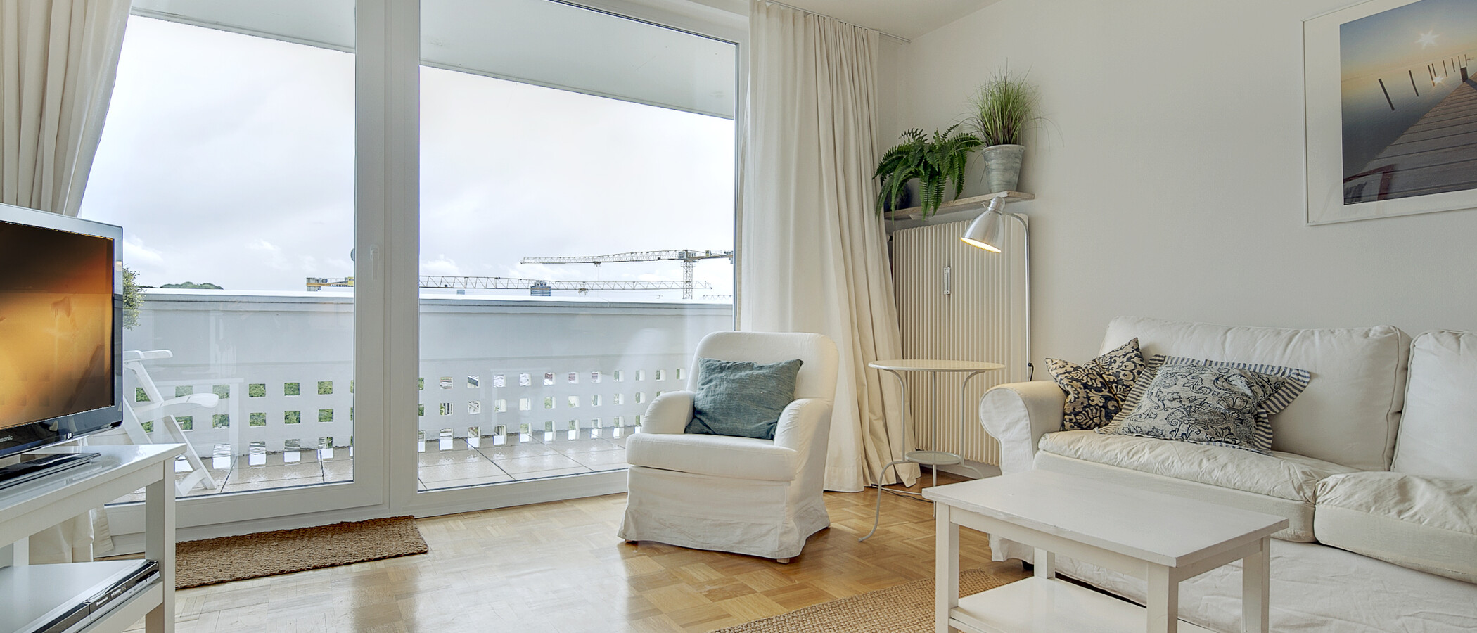 apartamento München Schwabing-Nord (zw. Belgrad- & Leopoldstraße) 03 salón 1541