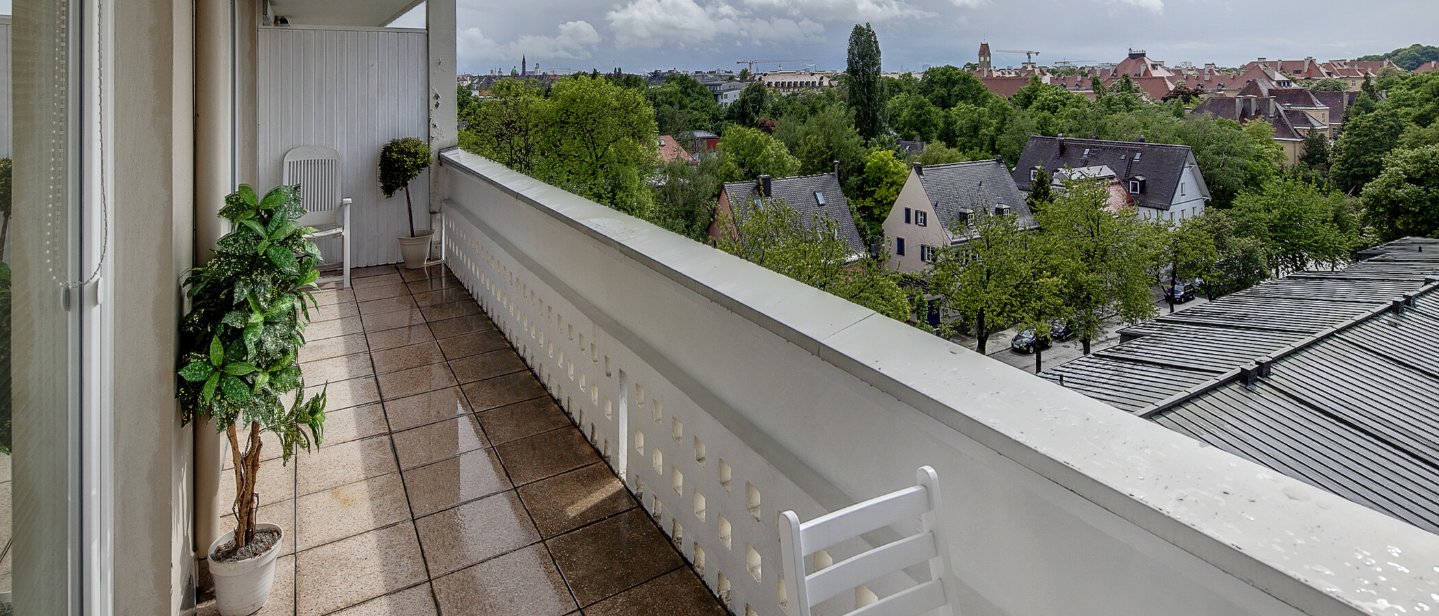 apartamento München Schwabing-Nord (zw. Belgrad- & Leopoldstraße) 02 balcón 1541