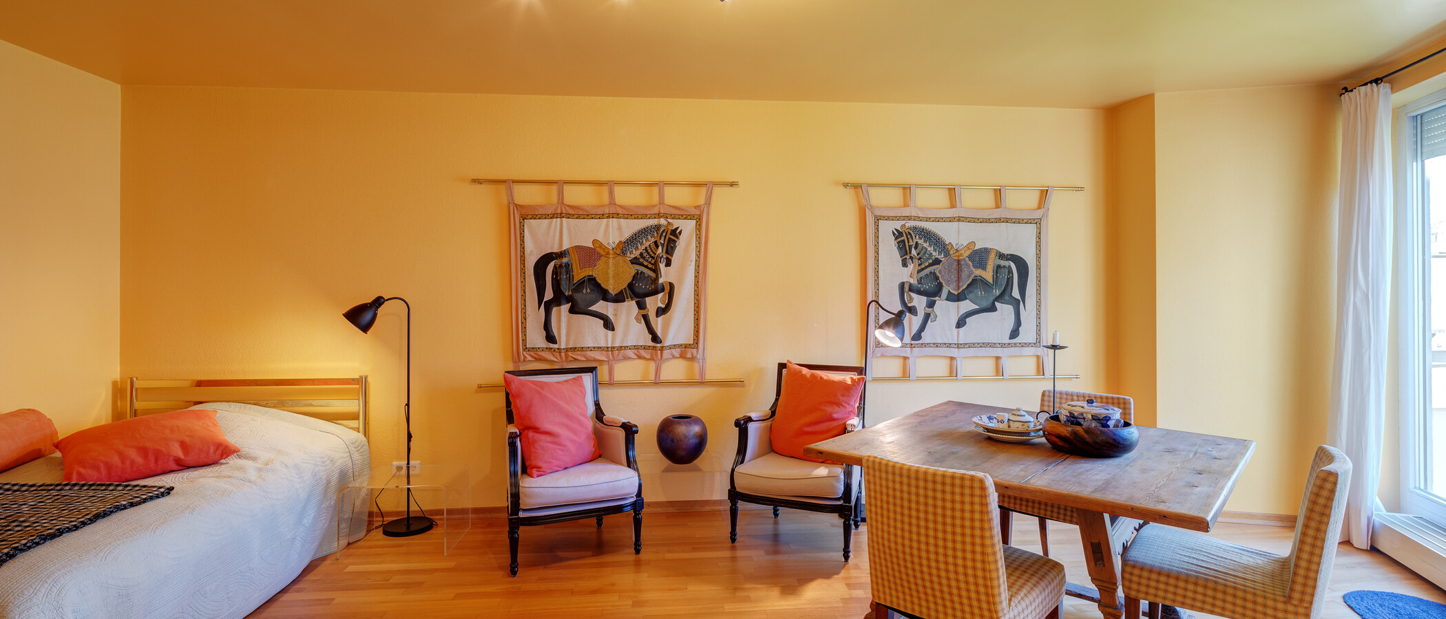 apartamento München Haidhausen 02 zona de día  1562