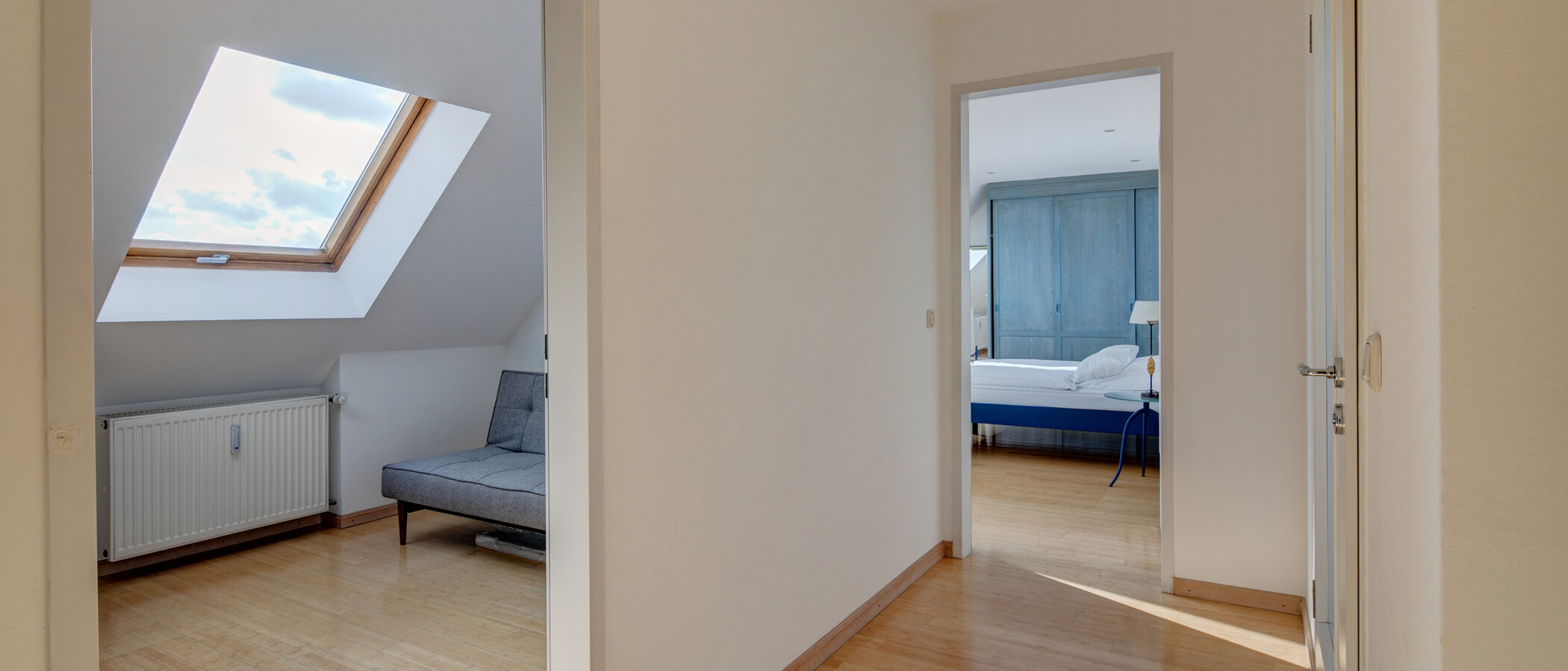 ático con terraza München Maxvorstadt - Westen 01 pasillo 1607