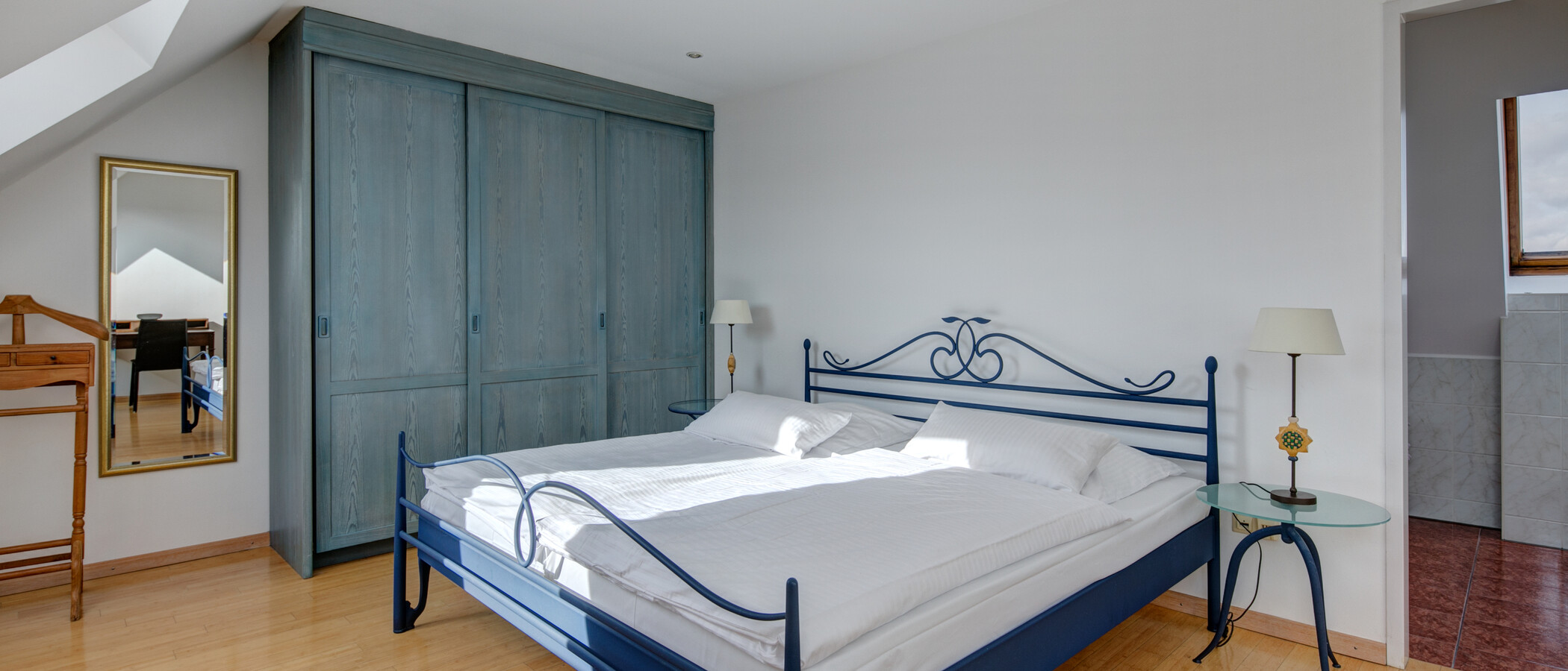 ático con terraza München Maxvorstadt - Westen 01 dormitorio 1607