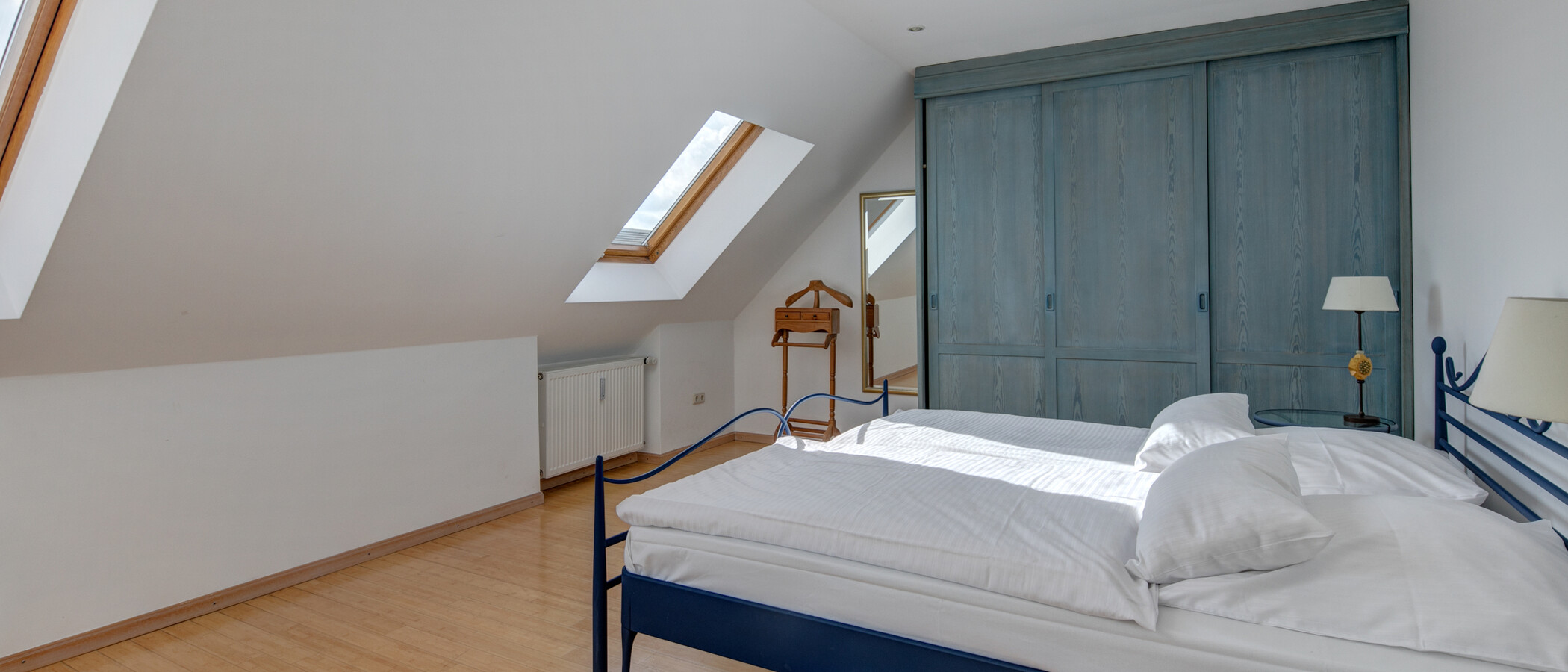 ático con terraza München Maxvorstadt - Westen 02 dormitorio 1607