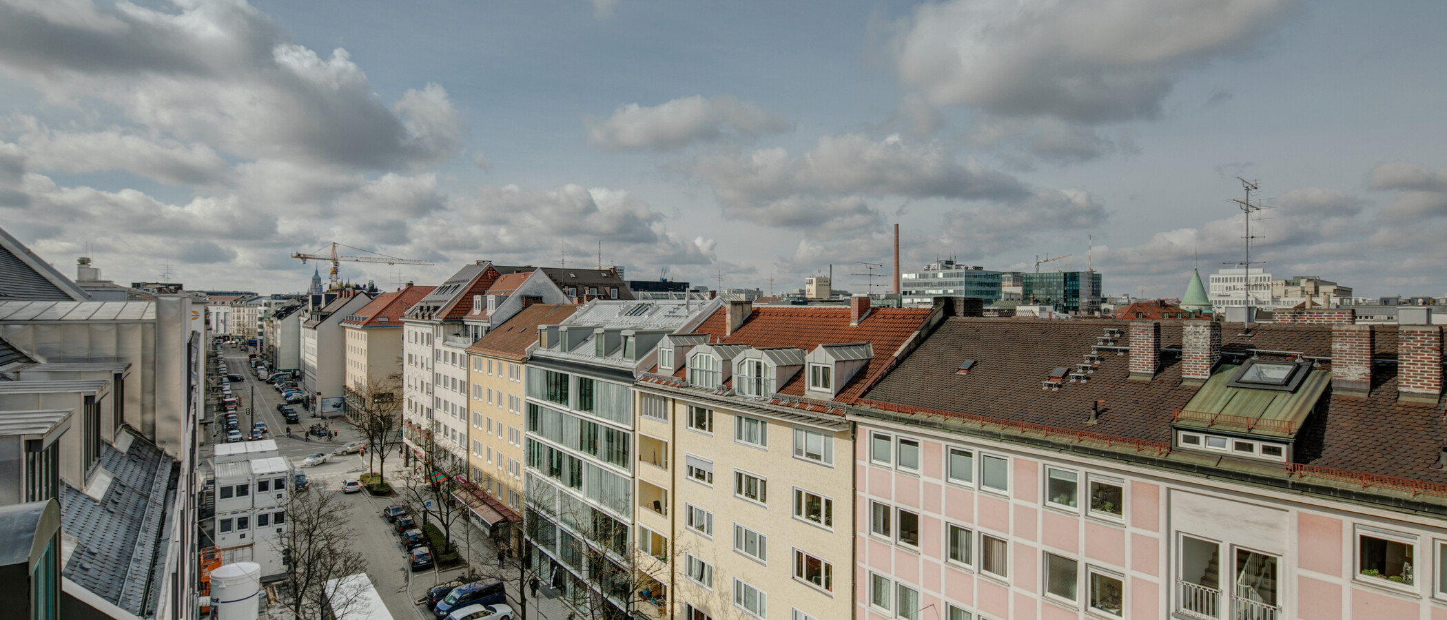 ático con terraza München Maxvorstadt - Westen 03 vista 1607
