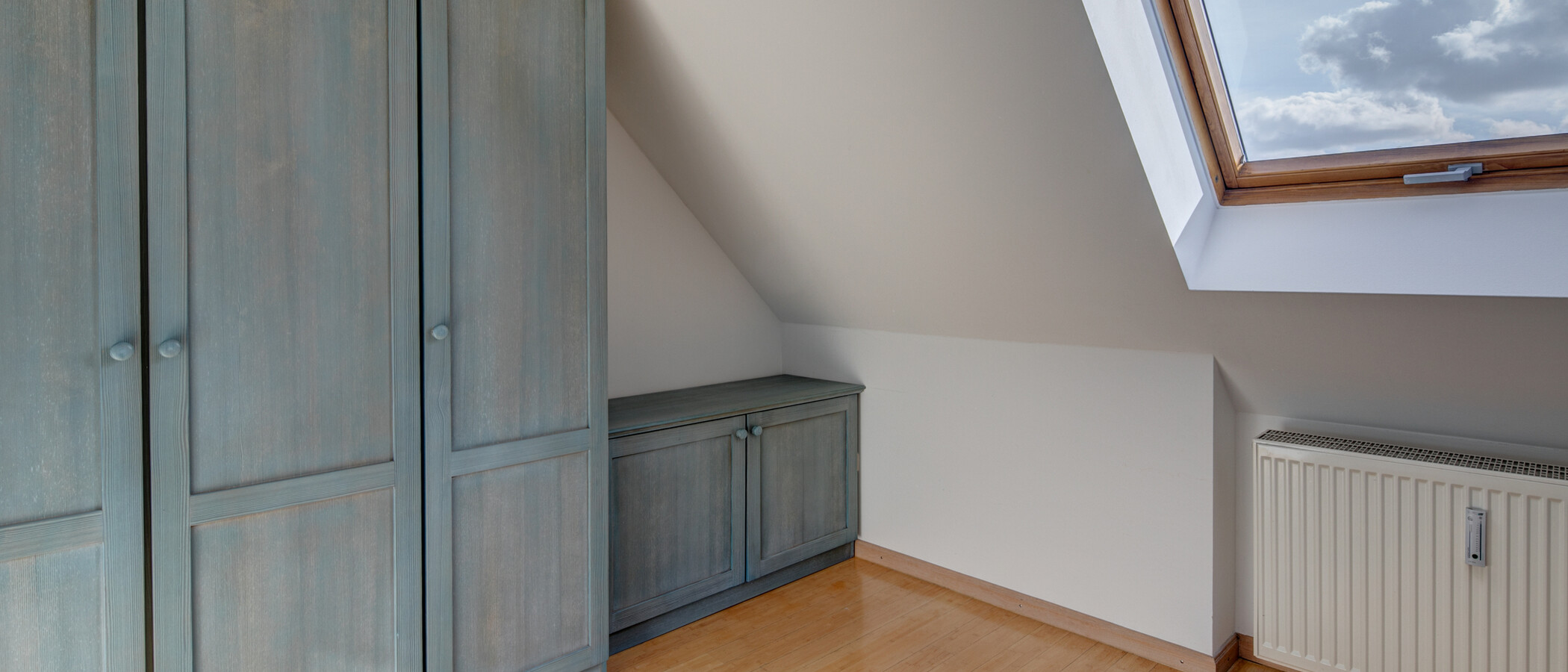 ático con terraza München Maxvorstadt - Westen 02 2. dormitorio 1607