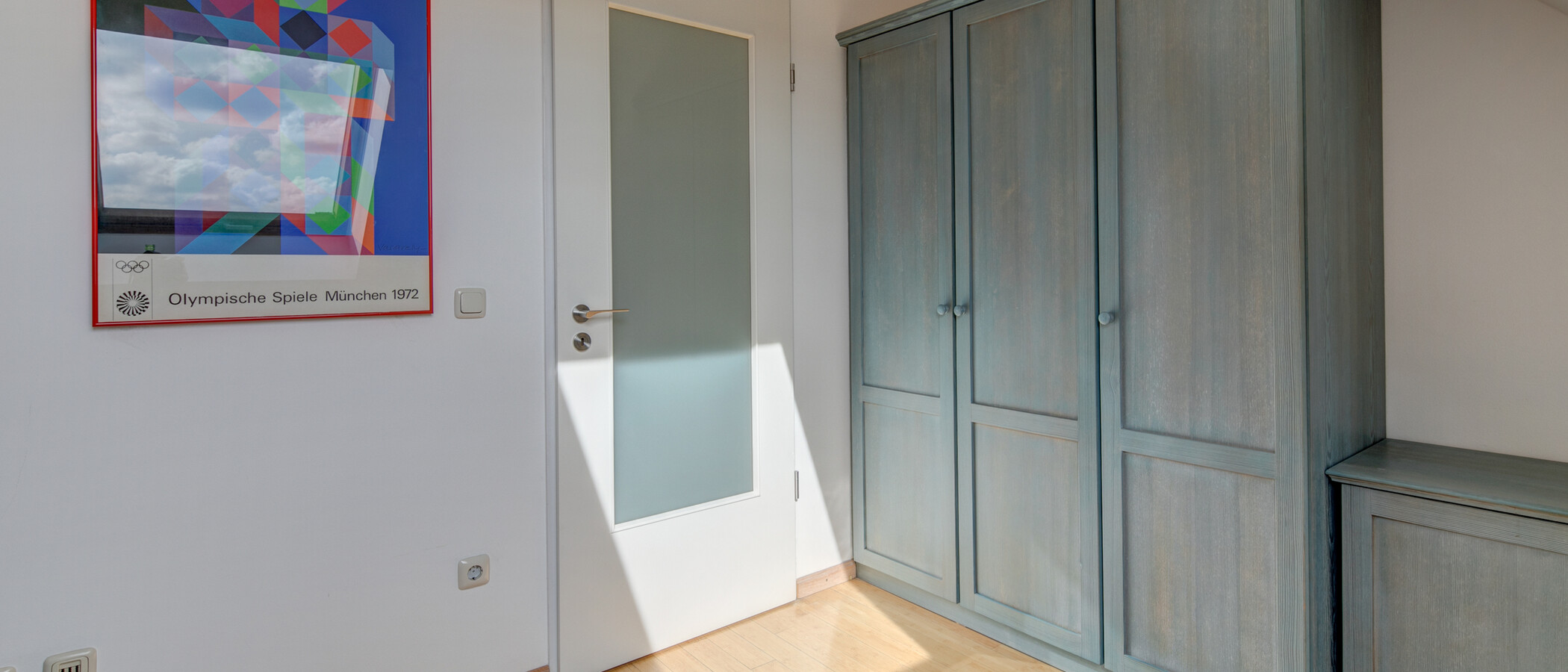 ático con terraza München Maxvorstadt - Westen 03 2. dormitorio 1607
