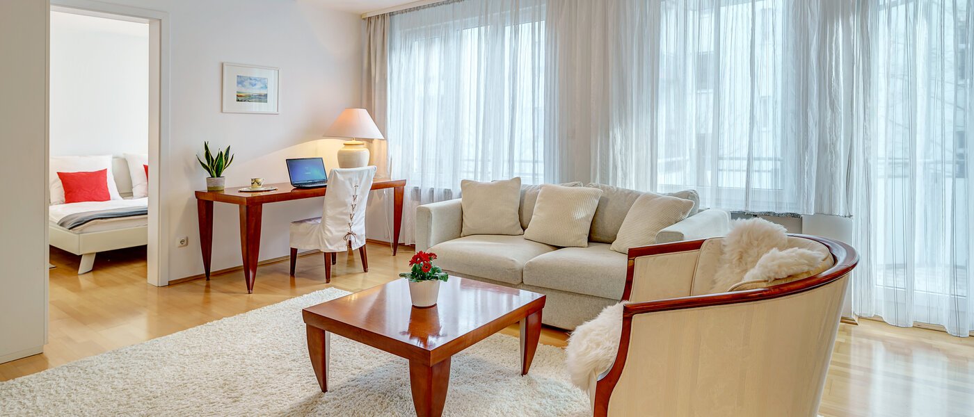 apartamento München Lehel 01 zona de día  1615