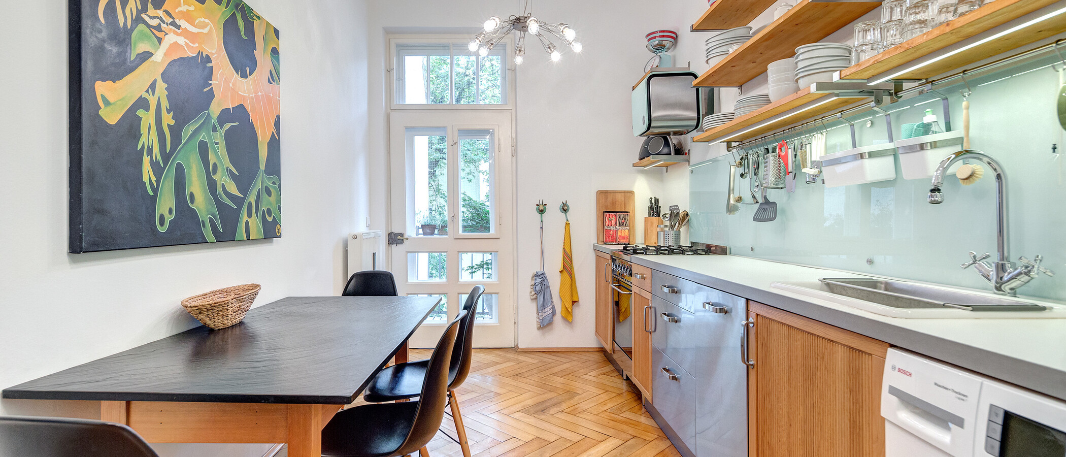 apartamento München Schwabing (links der Leopoldstraße) 01 cocina 1624
