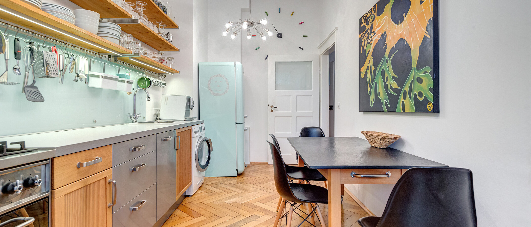 apartamento München Schwabing (links der Leopoldstraße) 03 cocina 1624