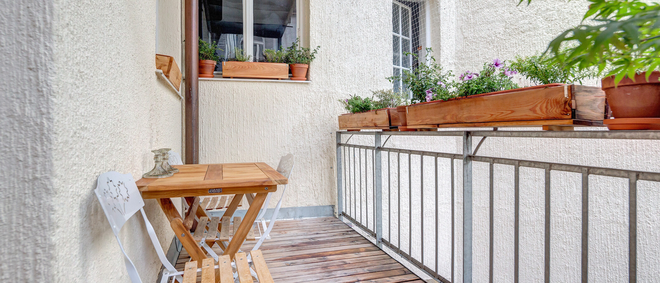 apartamento München Schwabing (links der Leopoldstraße) 01 balcón 1624