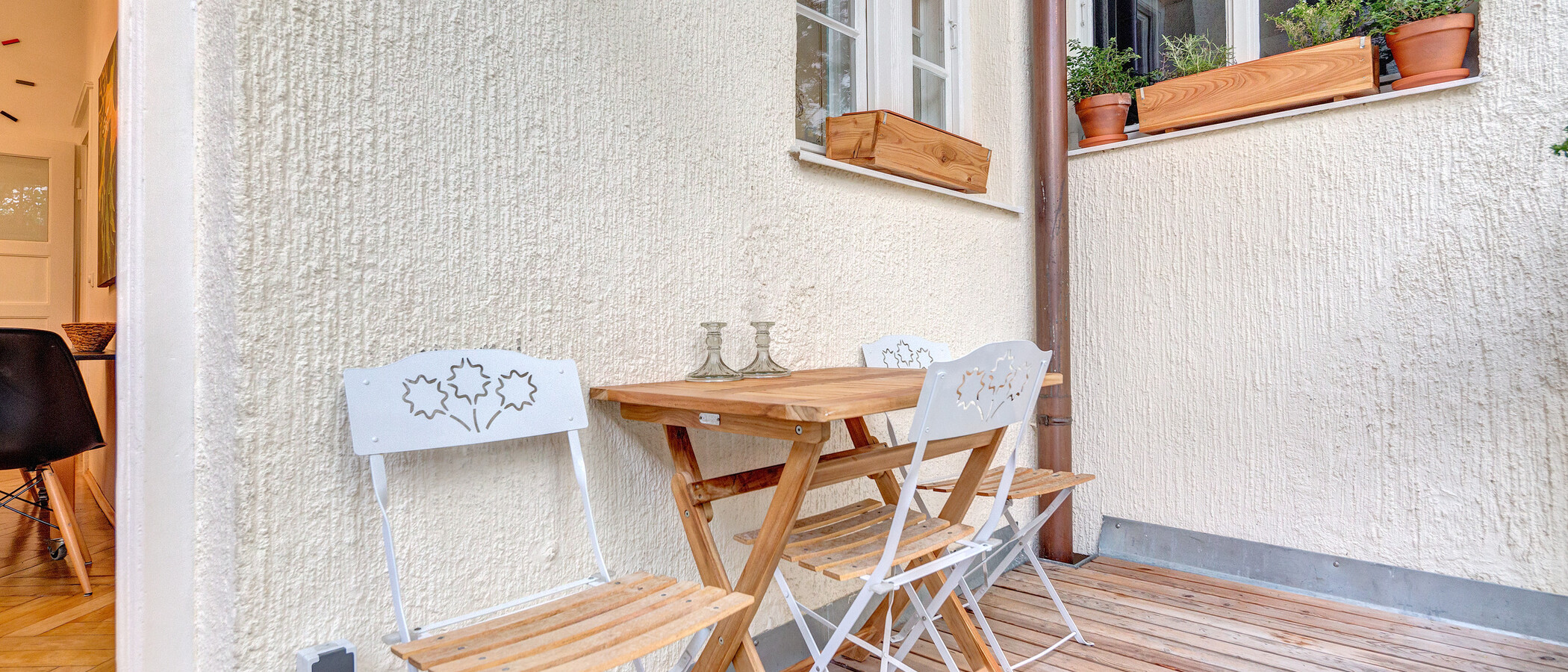 apartamento München Schwabing (links der Leopoldstraße) 02 balcón 1624