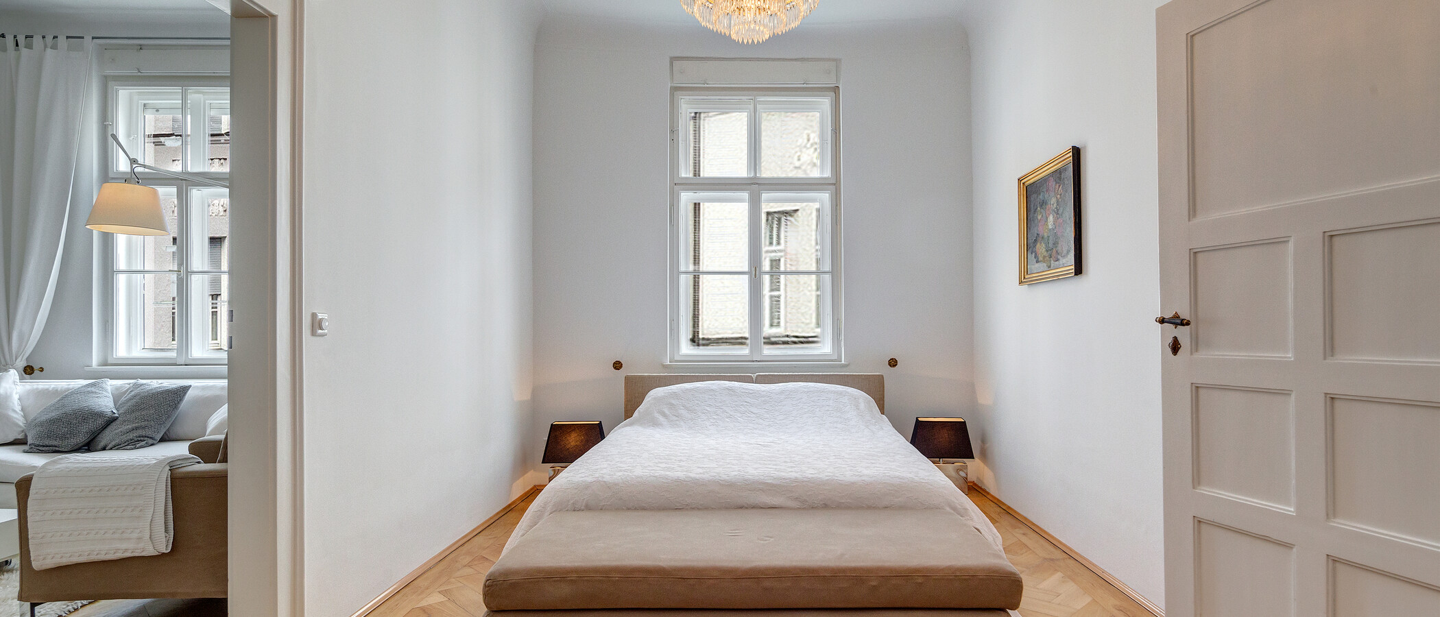 apartamento München Schwabing (links der Leopoldstraße) 01 dormitorio 1624
