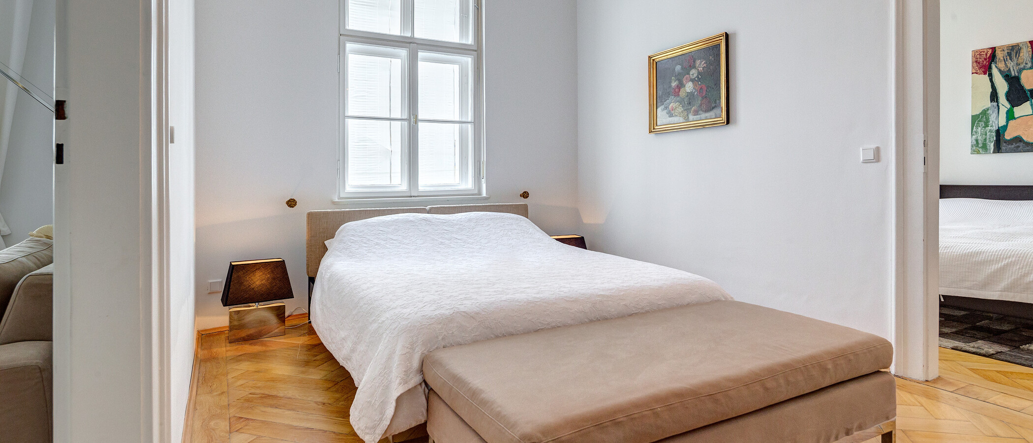apartamento München Schwabing (links der Leopoldstraße) 02 dormitorio 1624