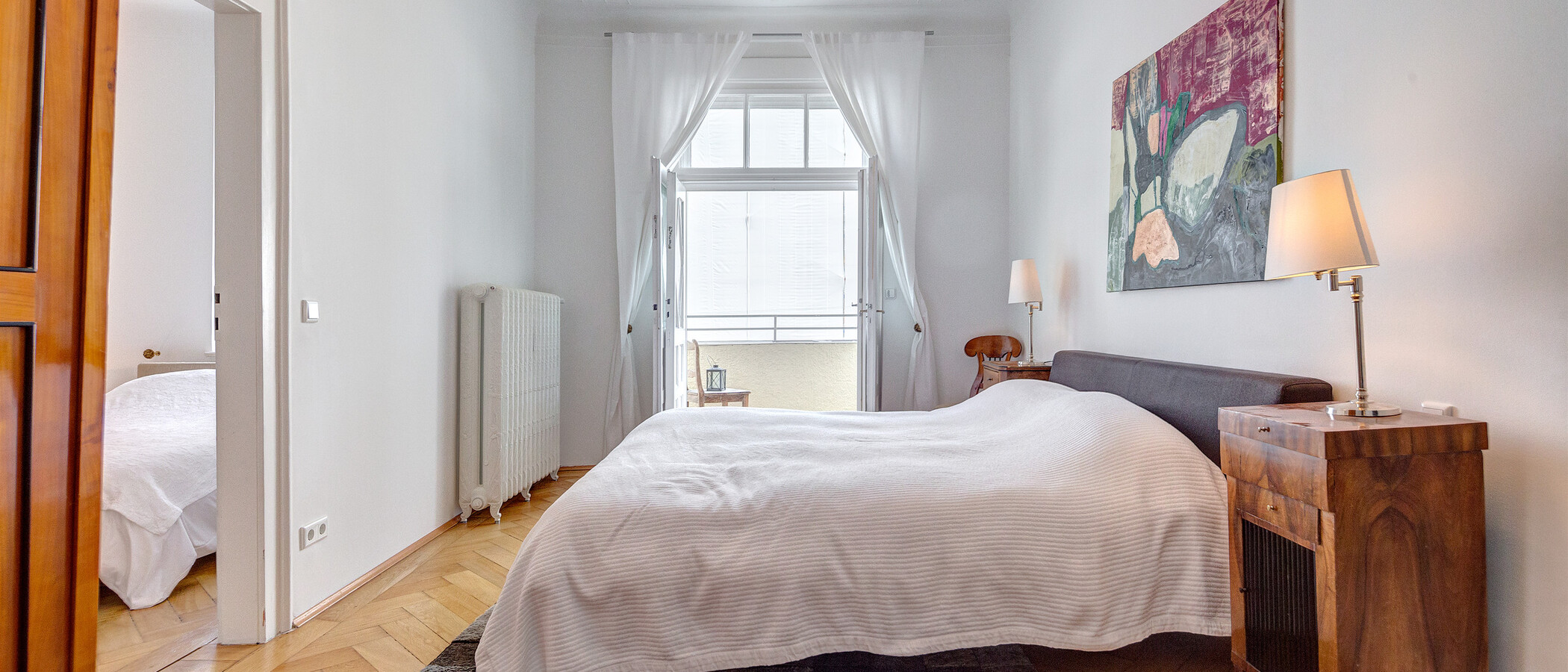 apartamento München Schwabing (links der Leopoldstraße) 01 2. dormitorio 1624