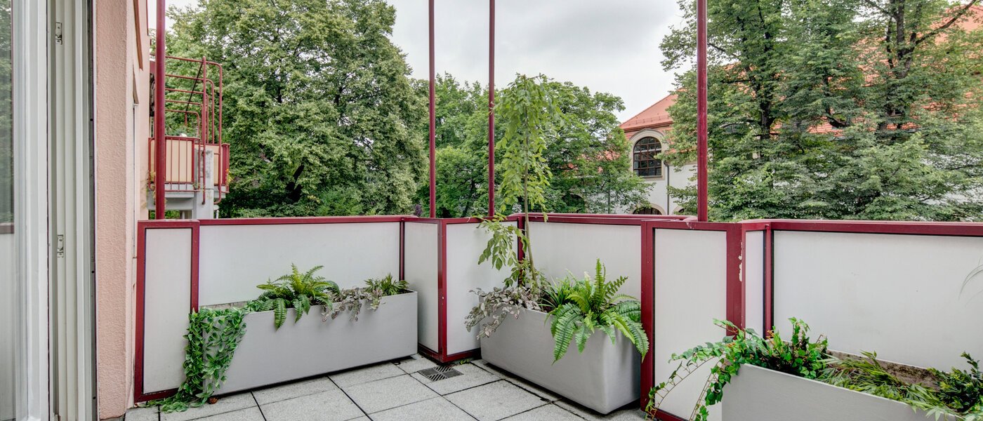apartamento München Altbogenhausen 01 2. balcón 1627