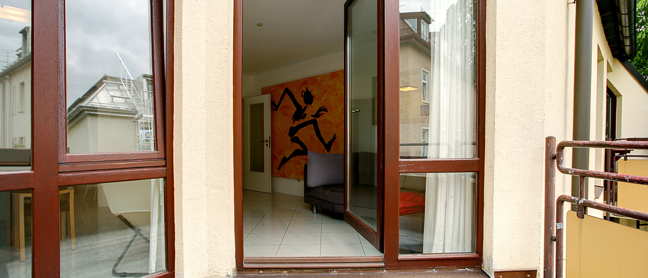 apartamento München Schwabing-West (rund um den Hohenzollernplatz) 03 balcón 1628