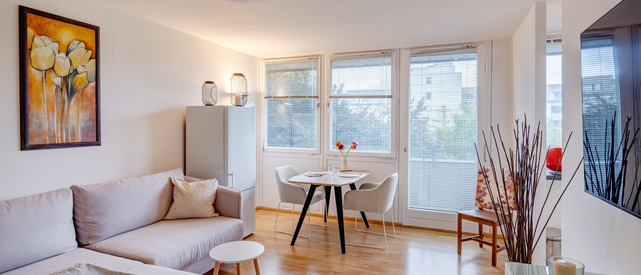 apartamento München Schwabing-West 01 zona de día  1632