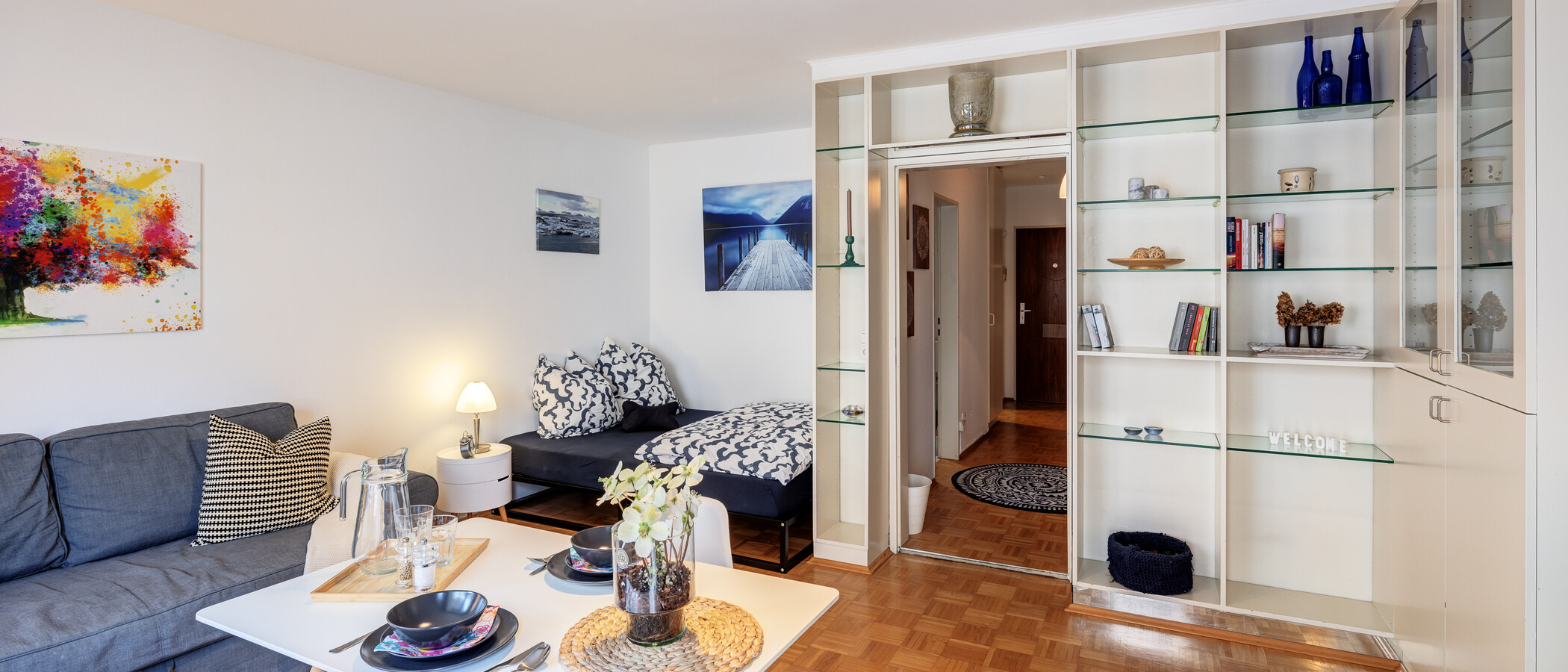 apartamento München Schwabing (links der Leopoldstraße) 04 zona de día  1660
