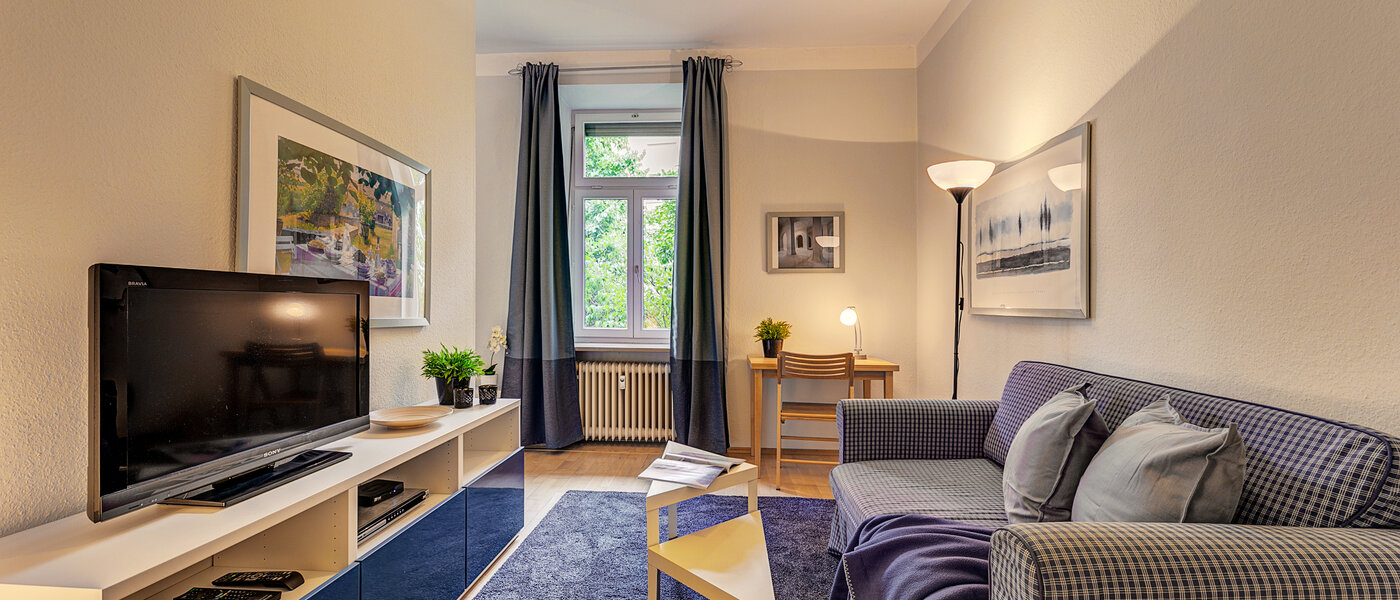 apartamento München Schwabing (rechts der Leopoldstraße) 02 zona de día  1666