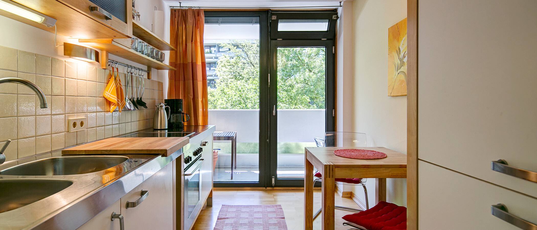 apartamento München Schwabing-Nord (zw. Belgrad- & Leopoldstraße) 02 cocina 1675