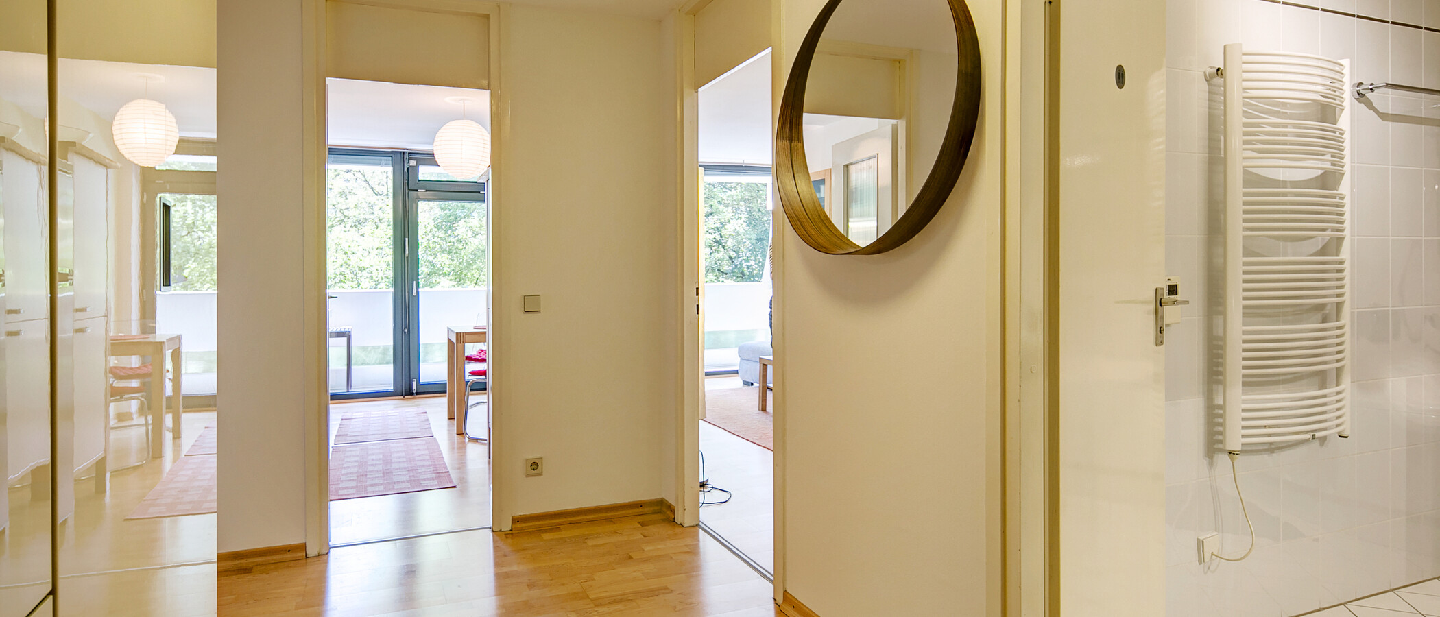 apartamento München Schwabing-Nord (zw. Belgrad- & Leopoldstraße) 01 pasillo 1675