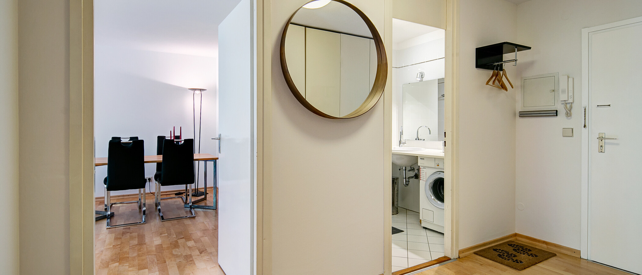 apartamento München Schwabing-Nord (zw. Belgrad- & Leopoldstraße) 02 pasillo 1675
