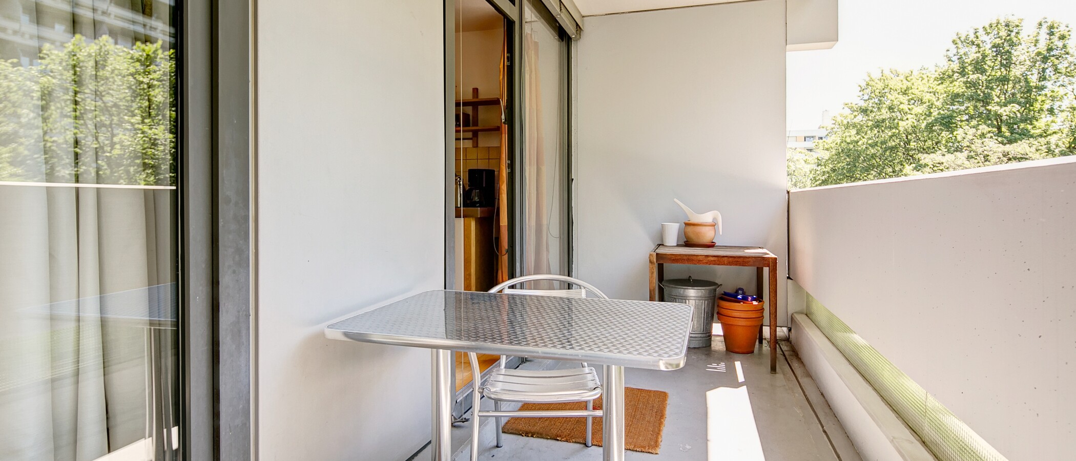 apartamento München Schwabing-Nord (zw. Belgrad- & Leopoldstraße) 02 balcón 1675