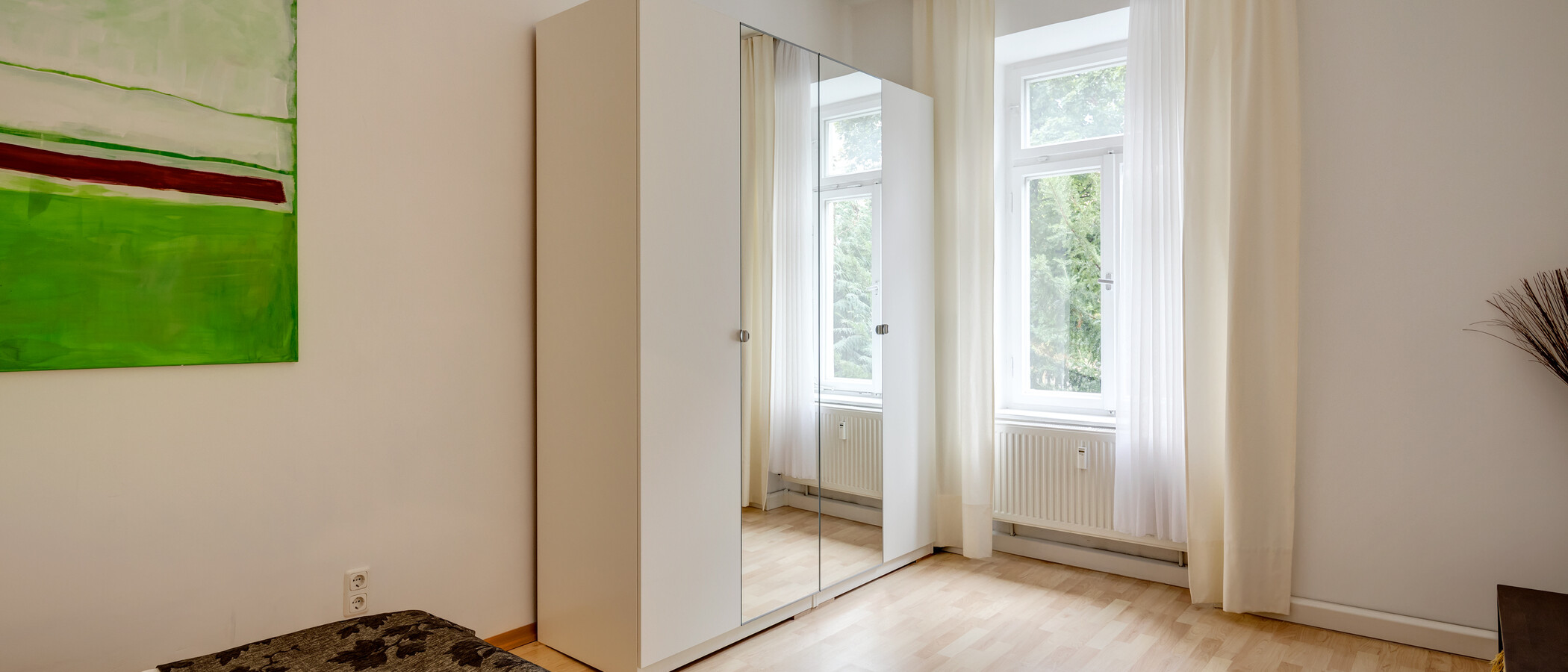apartamento München Schwabing (links der Leopoldstraße) 02 dormitorio 1680