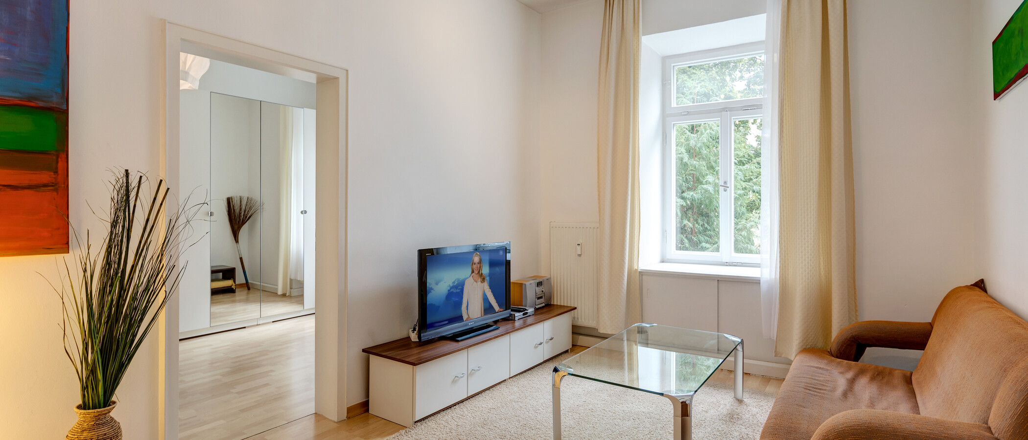 apartamento München Schwabing (links der Leopoldstraße) 01 sala de estar 1680
