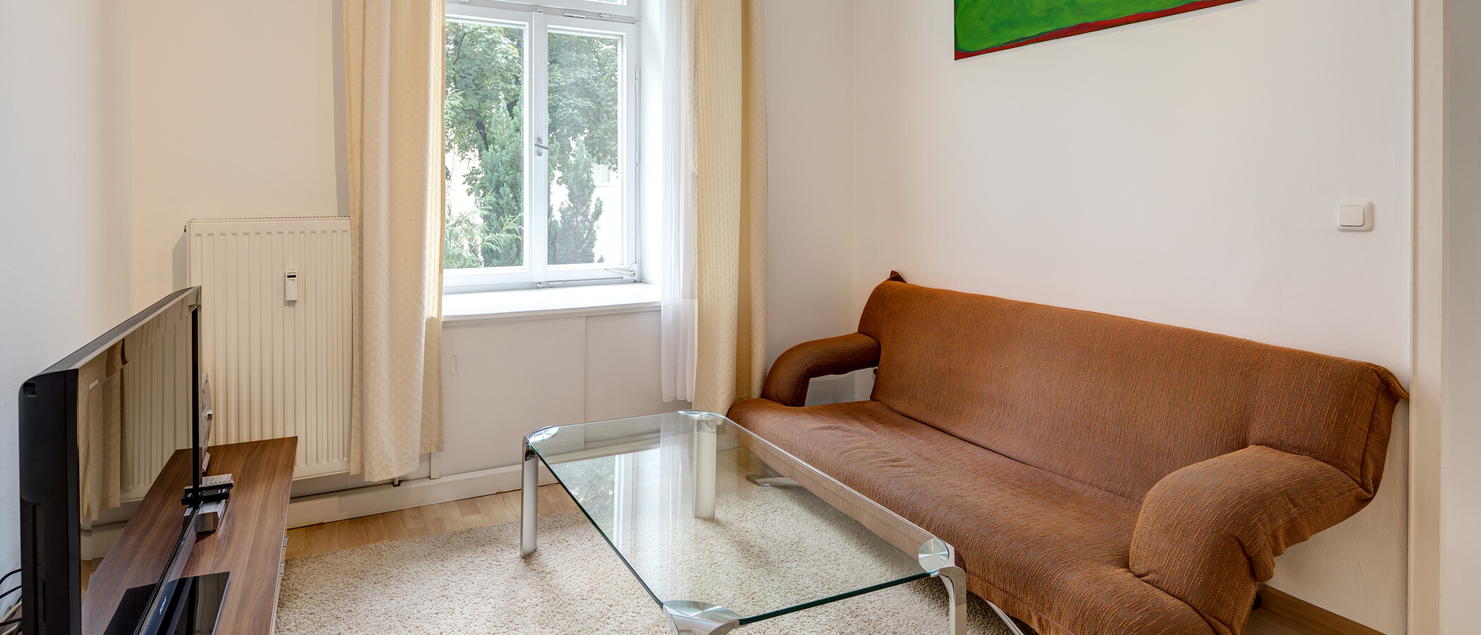 apartamento München Schwabing (links der Leopoldstraße) 02 sala de estar 1680
