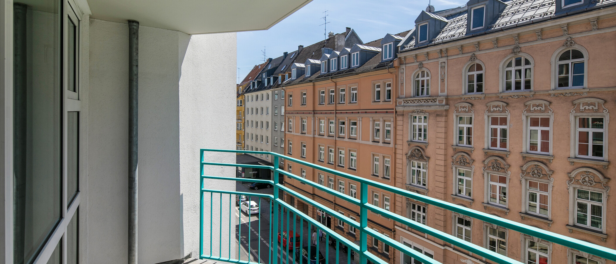 apartamento München Maxvorstadt - Westen 02 balcón 1681