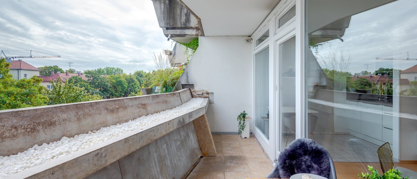 apartamento München Schwabing-Nord (zw. Leopoldstraße & Englischen Garten) 04 balcón 1739