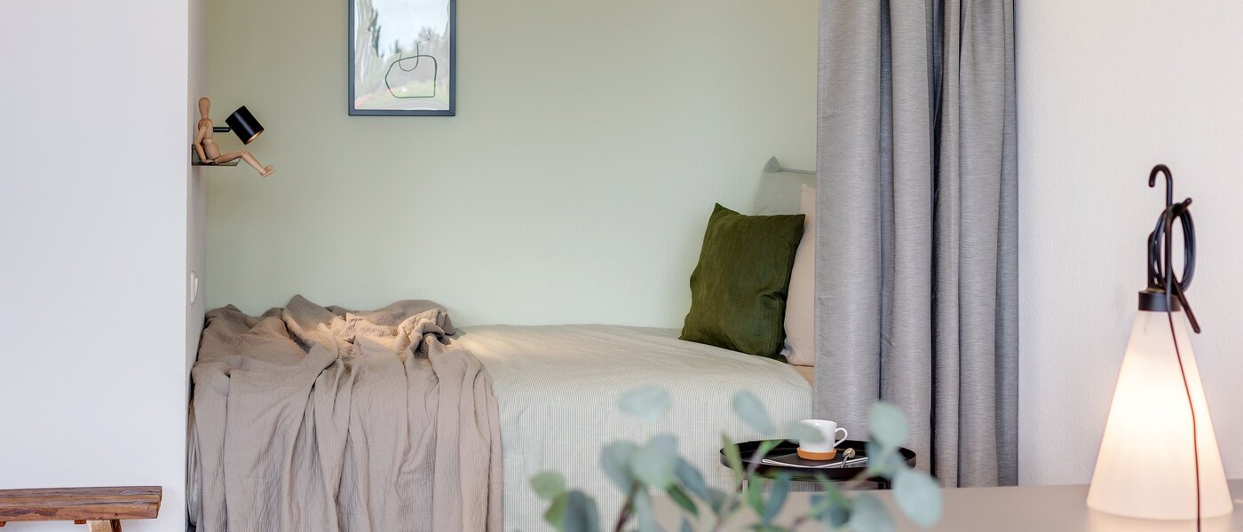 apartamento München Schwabing-Nord (zw. Leopoldstraße & Englischen Garten) 01 zona de dormir 1739