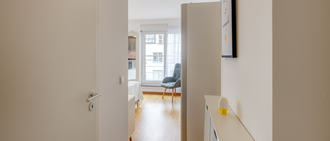 apartamento München Schwabing (rechts der Leopoldstraße) 02 pasillo 1782