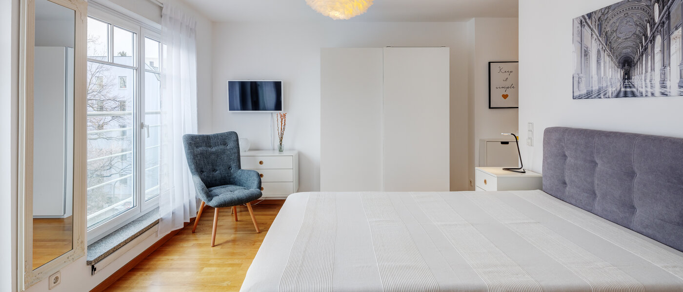 apartamento München Schwabing (rechts der Leopoldstraße) 03 zona de día  1782